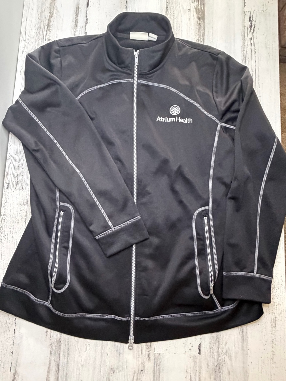Atrium Health Women’s XXL Black Full Zip Jacket